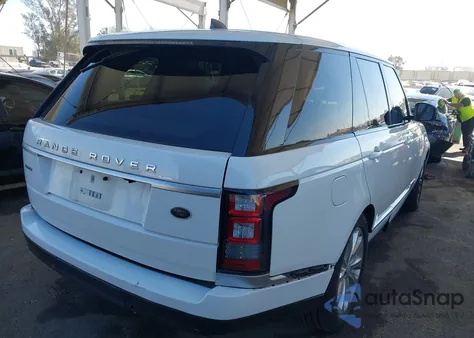 2017 Land Rover Range Rover 3.0L V6 Turbocharged Diesel Hse Td6 из США, поврежденный, VIN SALGS2FK1HA367095